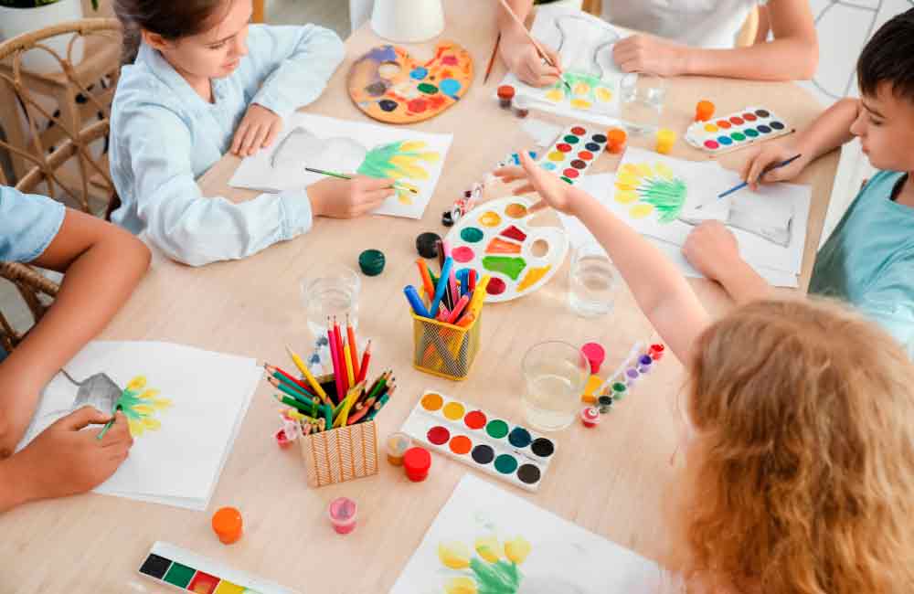 Beneficios del arte en los niños